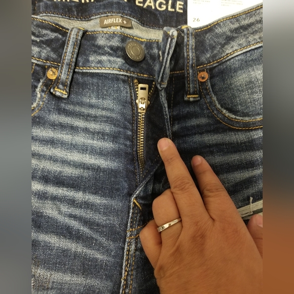 NWT American Eagle Jeans Short Color Blue Size 26 - Picture 11 of 11